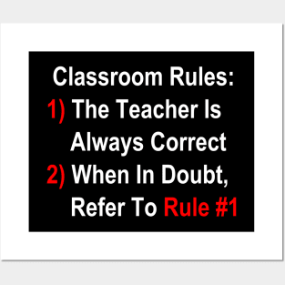 Classroom Rules Posters and Art